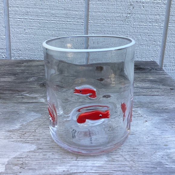 Anthropologie ICON juice glass SHRIMP - Picture 2 of 3